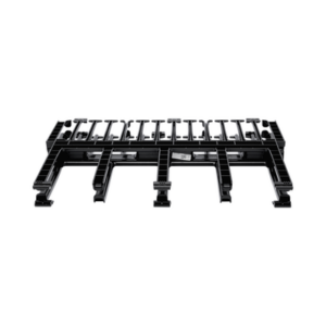 Organizador de Cables Horizontal NetManager de Alta Densidad, Doble (Frontal y Posterior), Para Rack de 19in, 1UR - Imagen 4
