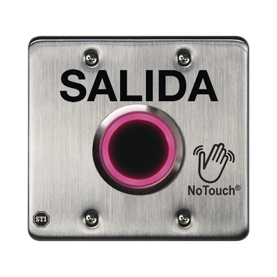 Interruptor IR NoTouch® de Acero Inoxidable, Salida Doble, SALIDA - Imagen 2