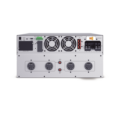 UPS de 6000 VA/5400 W, Online Doble Conversión, 200 - 240 Vac de Entrada NEMA L6-30P, Onda Senoidal Pura, Torre o Rack de 6 UR, Con 2 Tomas NEMA L6-20R y 2 NEMA L6-30R - Imagen 4