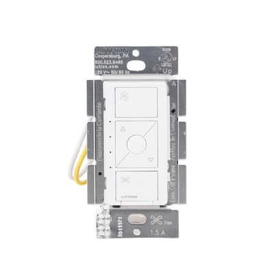 (Caseta Wireless) Control de velocidad inalámbrico para ventilador de techo, un solo polo. - Imagen 4