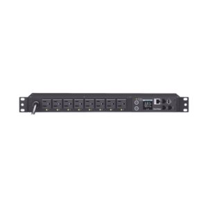 PDU Switchable por Toma, Para Distribución de Energía, Entrada 120 Vca NEMA 5-15P, Con 8 Salidas NEMA 5-15R, Horizontal 19in, 1UR - Imagen 2