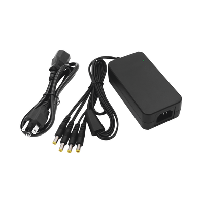 Fuente de Alimentación de 4 Salidas tipo Jack Macho de 12 Vcc / 5 Amper - Imagen 2