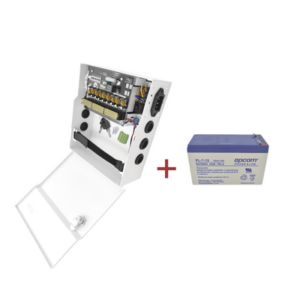 Kit / Fuente PLK12DC8ABK + Batería incluída PL712
