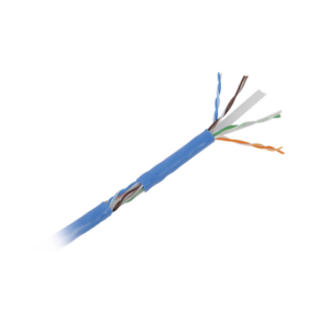 Bobina de cable U/UTP Cat6A de 305 mts, Color Azul, CM, soporta 10G-BaseT para transmisión de frecuencias de hasta 500MHz, UL - Imagen 2