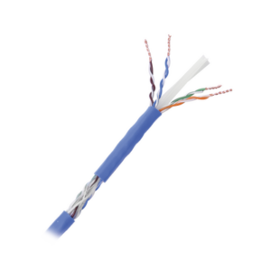 Bobina de cable de 305 metros Cat6+, CM, CALIBRE 23 ALTO RENDIMIENTO, ETL,UL, color azul, super flexible, para aplicaciones de video vigilancia, video HD, y redes de datos. Uso interior. - Imagen 2