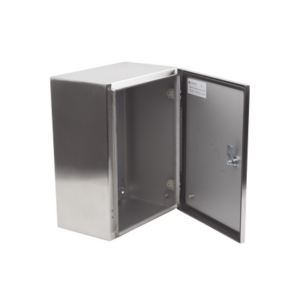 Gabinete de Acero Inoxidable IP66 Uso en Intemperie (300 x 400 x 200 mm) con Placa Interna Galvanizada. - Imagen 2