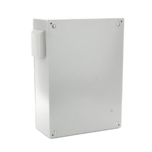 Gabinete Ventilado de Acero IP55 Uso en Exterior (600 x 800 x 300 mm) con Placa Trasera Interior Metálica y Compuerta Inferior Atornillable. Incluye Ventilador, Ventilas, filtros, Chapas y Llave T. - Imagen 3