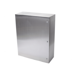 Gabinete de Acero Inoxidable IP66 Uso en Intemperie (800 x 1000 x 300 mm) con Placa Interna Galvanizada. - Imagen 2