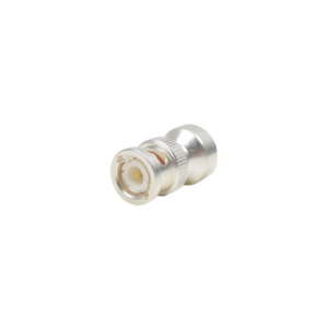Adaptador UNIDAPT Hembra a BNC Macho. Plata / Oro / Teflón.