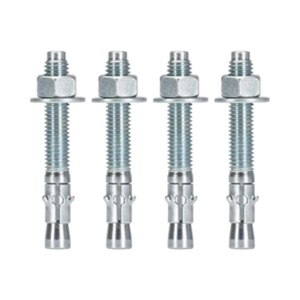 Kit de Anclaje a Piso, Para Rack de 2 o 4 Postes, Fabricado en Acero, 4 Piezas