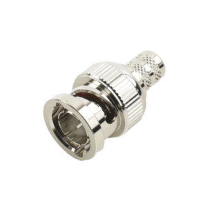 Conector BNC Macho de Anillo Plegable para Cable RG-6, Níquel/ Oro/ Teflón. - Imagen 3
