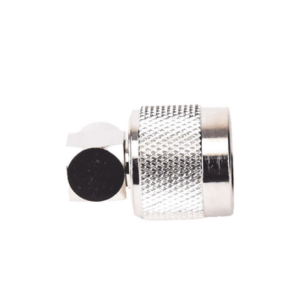 Conector N Macho en A/R de Anillo Plegable para Cables RG-58/U, RG-142/U, Niquel/ Oro/ Teflón. - Imagen 2