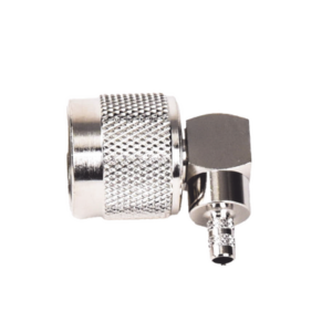 Conector N Macho en A/R de Anillo Plegable para Cables RG-58/U, RG-142/U, Niquel/ Oro/ Teflón. - Imagen 4