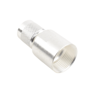 Conector TNC Macho de Rosca en 50 Ohm para cable LMR-400, 9913, 8214, CNT-400, RG8/U-SYS, RFLASH-1113, Plata/ Oro/ Teflón. - Imagen 2