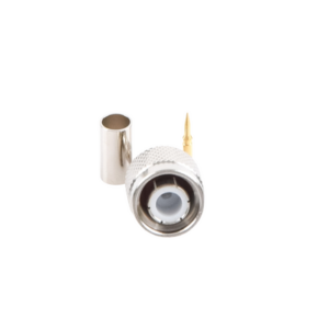 Conector TNC Macho de Anillo Plegable para Cables RG-58/U, RG-142/U, LMR-195, Níquel/ Oro/ Teflón. - Imagen 4
