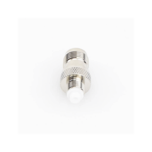 Adaptador en Línea, de Conector TNC Hembra a FME Hembra, Niple Europeo, Níquel/ Oro/ Teflón. - Imagen 2