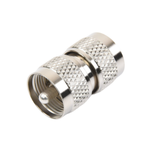 Adaptador Barril en Línea, de Conector UHF Macho (PL-259) a UHF Macho (PL-259), Níquel/ Plata/ Teflón. - Imagen 3
