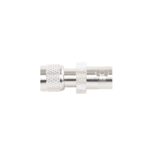 Adaptador en Línea, de Conector Mini UHF Macho a BNC Hembra, Níquel/ Oro/ Teflón. - Imagen 3