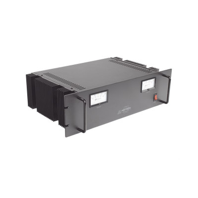 Fuente de poder 13.8Vcc, 35A, lineal regulada con circuito cargador de baterías, para instalación en rack - Imagen 3