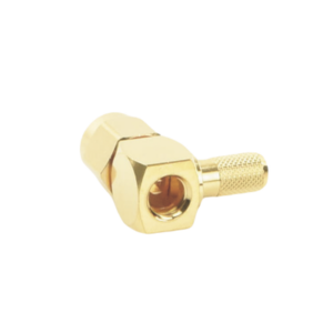 Conector SMA Macho Inverso de anillo plegable para cable RG-142/U, Oro/Oro/Teflon. - Imagen 3