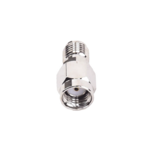 Adaptador en Línea de Conector SMA Macho Inverso a SMA Hembra, Níquel/ Oro/ Teflón. - Imagen 3