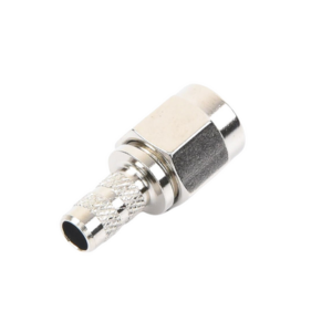 Conector SMA Macho de anillo plegable para cable RG-58/U, Niquel / Oro / Teflón. - Imagen 2