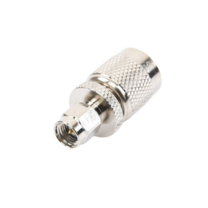Adaptador en Línea, de Conector SMA Macho a TNC Macho, Níquel/ Oro/ Teflón. - Imagen 4