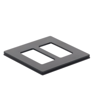 TAPA P/SWITCH /DIMMER 2 ESPACIOS - Imagen 4
