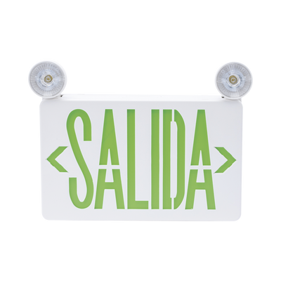 Letrero de Emergencia LED DUAL de SALIDA con Luz de Emergencia/Montaje Universal (pared, lateral o Techo)/Batería de Respaldo Incluida - Imagen 2