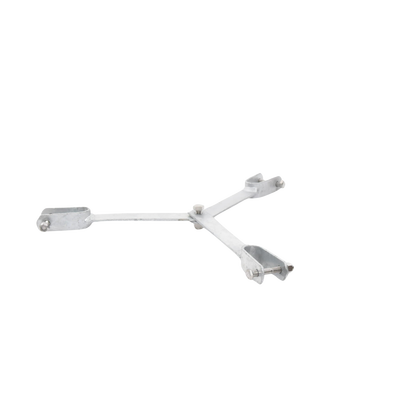 Brida para sujeción de retenida compatible con tramos STZ30G, Galvanizado por Inmersión en Caliente. - Imagen 3