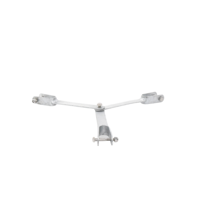 Brida para sujeción de retenida compatible con tramos STZ30G, Galvanizado por Inmersión en Caliente. - Imagen 5