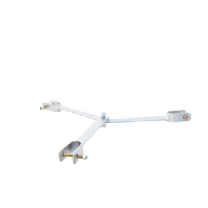 Brida para sujeción de retenida compatible con tramos STZ45, Galvanizado electrolítico. - Imagen 4