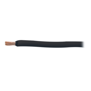 Cable Eléctrico 16 awg  color negro, Conductor de cobre suave cableado. Aislamiento de PVC, auto-extinguible.BOBINA de 100 MTS
