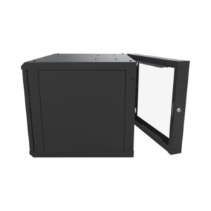 Gabinete Abatible de Pared (Con Marco Trasero) con Rack 19" de 12 Unidades. Ventana de Cristal Templado. - Imagen 3