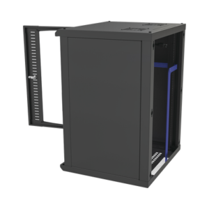 Gabinete para Montaje en Pared, Puerta de Cristal Templado, Cuerpo Fijo con Rack 19" de 16 Unidades - Imagen 6