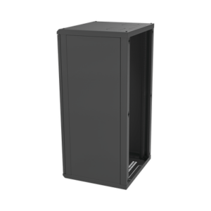 Gabinete para Montaje en Pared, Puerta de Cristal Templado, Cuerpo Fijo con Rack 19" de 24 Unidades - Imagen 4