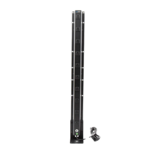 PDU Vertical de 10 Contactos (NEMA 5-15R). Volt. Ent./Sal.: 120Vca/15A compatible con Racks EIRL y EIQR. - Imagen 4