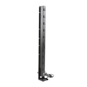 PDU Vertical de 10 Contactos (NEMA 5-15R). Volt. Ent./Sal.: 120Vca/15A compatible con Racks EIRL y EIQR. - Imagen 6