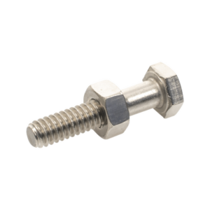Paquete de 6 tornillos con tuercas de acero inoxidable 1/4 x 1 1/4”. - Imagen 2