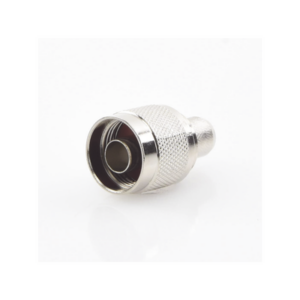 Conector N Macho para 75 Ohm de Anillo Plegable para cable RG-11, Niquel /Oro /Teflón. - Imagen 3