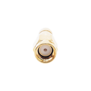 Conector SMA Macho Inverso de Anillo Plegable para Cables RG-8/X, LMR-240, 9258, Oro/ Oro/ Teflón.â€‹