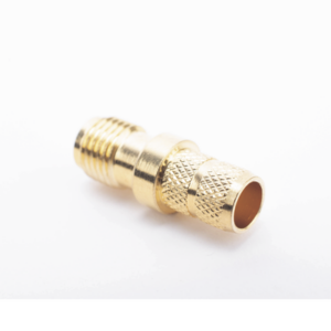 Conector SMA Hembra Inverso de Anillo Plegable para Cable RG-8/X, 9258, LMR-240, LMR-240UF,  LMR-LW240, Oro/Oro/Teflón. - Imagen 3