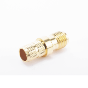 Conector SMA Hembra Inverso de Anillo Plegable para Cable RG-8/X, 9258, LMR-240, LMR-240UF,  LMR-LW240, Oro/Oro/Teflón. - Imagen 4