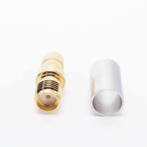 Conector SMA Hembra Inverso de Anillo Plegable para Cable RG-8/X, 9258, LMR-240, LMR-240UF,  LMR-LW240, Oro/Oro/Teflón. - Imagen 5