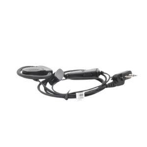 Micrófono de solapa con gancho auricular ajustable en forma de D para radios ICOM IC-F4003/ 4013/ 2000/ 4021/ 4031/ 4103/ 4210/ 4230, IC-F14// 3021/ 3013/ 3103/ 3003, IC-F1000/ 2000 - Imagen 3