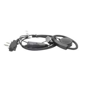Micrófono de solapa con gancho auricular ajustable en forma de D para radios ICOM IC-F4003/ 4013/ 2000/ 4021/ 4031/ 4103/ 4210/ 4230, IC-F14// 3021/ 3013/ 3103/ 3003, IC-F1000/ 2000 - Imagen 4