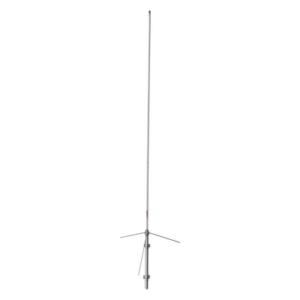 Antena Fibra de Vidrio en VHF para 136-174 MHz, 6.7 dB de ganancia, 5 MHz de ancho de banda, 200 Watt.