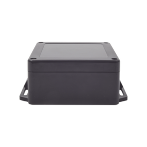 Gabinete Plástico Negro para Exterior (IP65) de 120 x 120 x 60 mm Cierre por Tornillos. - Imagen 2
