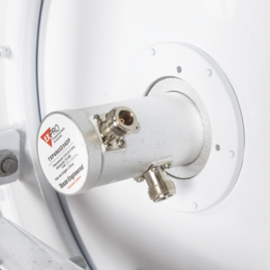 Antena direccional de 3ft, 4.9 a 6.5 GHz, Ganancia 34 dBi, Conectores N-hembra, Polarización doble, incluye montaje para torre o mástil - Imagen 5