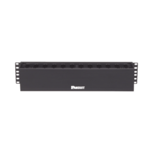 Organizador de Cables Horizontal PatchLink, Sencillo (Solo Frontal), Para Rack de 19in, 2UR - Imagen 3